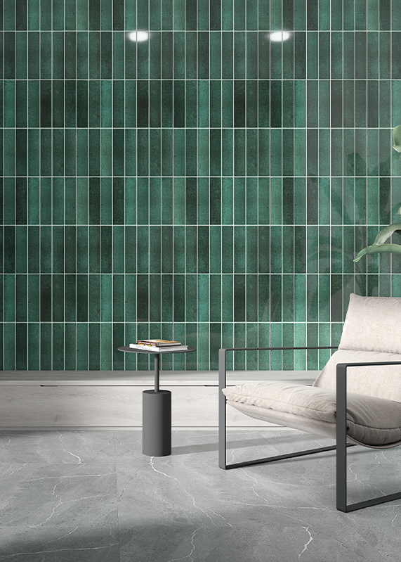 Installazione rapida, pannello a parete in silicato di calcio Minecore Easytile con resistenza al fuoco di classe A